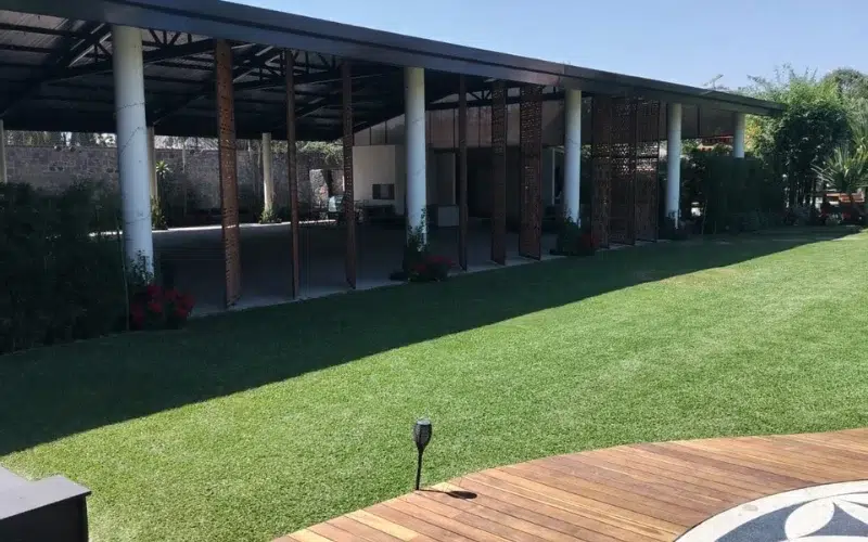 Espacio al aire libre en El Laurel, perfecto para bodas bajo el cielo de Morelos.