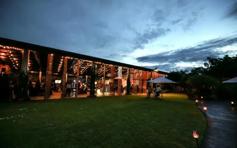 Espacio al aire libre en El Laurel, perfecto para bodas bajo el cielo de Morelos.