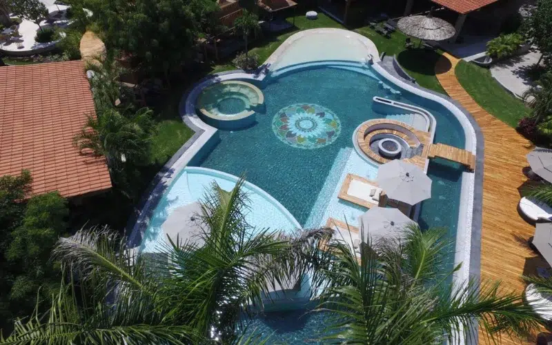 Espacio al aire libre en El Laurel, perfecto para bodas bajo el cielo de Morelos.